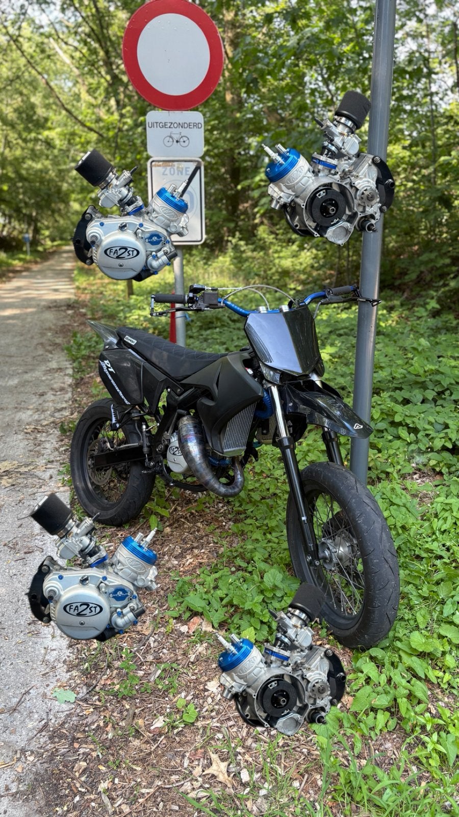 Yamaha dt 70cc 2fast.., Fietsen en Brommers, Brommers | Crossbrommers, Ophalen