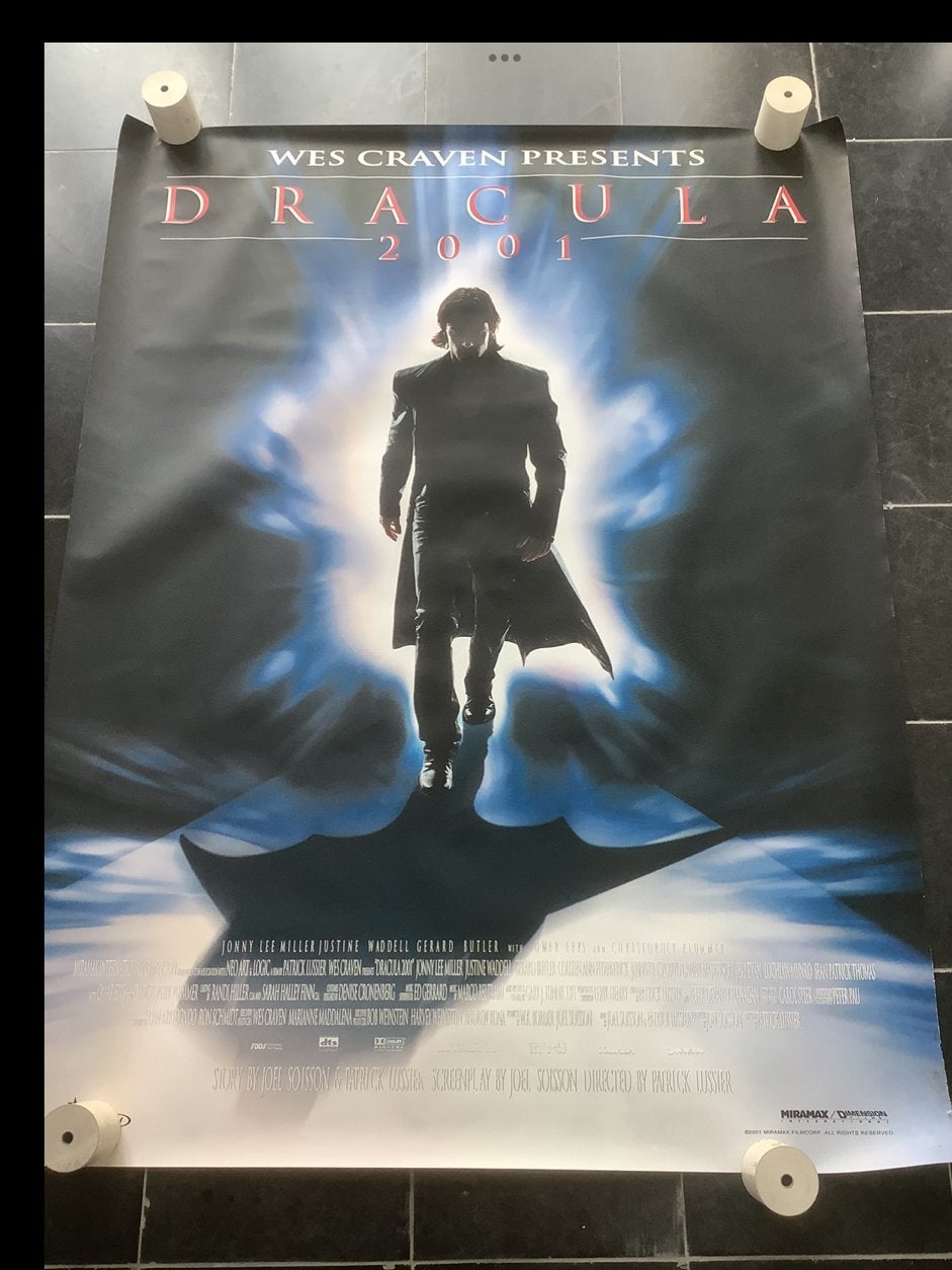 Dracula 2001  film poster  120-160 cm, Collections, Enlèvement ou Envoi, Comme neuf