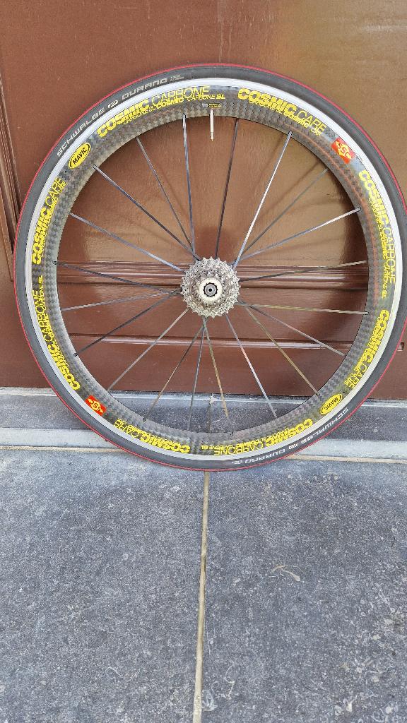 Paire de roues Mavic Cosmic Carbon SL Shimano, Enlèvement, Utilisé, Mavic, Carbone