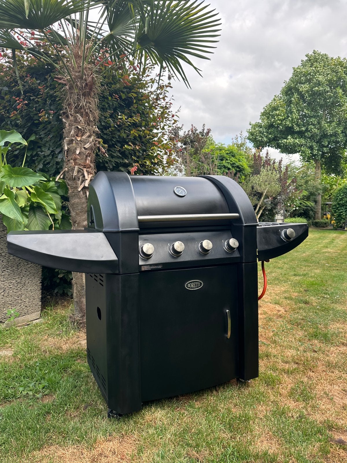 barbecue boretti, Jardin & Terrasse, Enlèvement, Utilisé