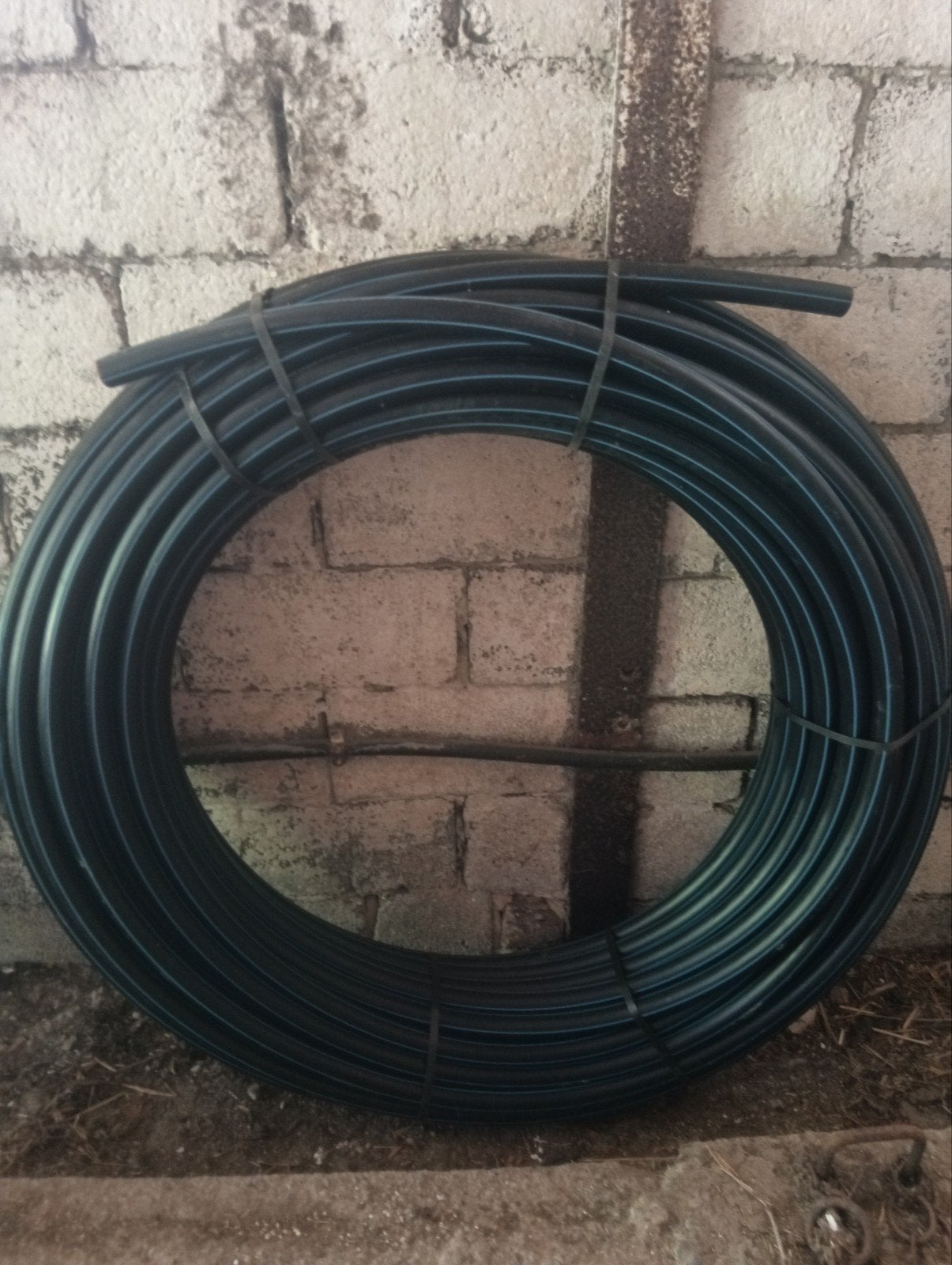 Tube Socarex PE80 32 mm, 100 m, eau potable, état quasi neuf, Enlèvement, Comme neuf