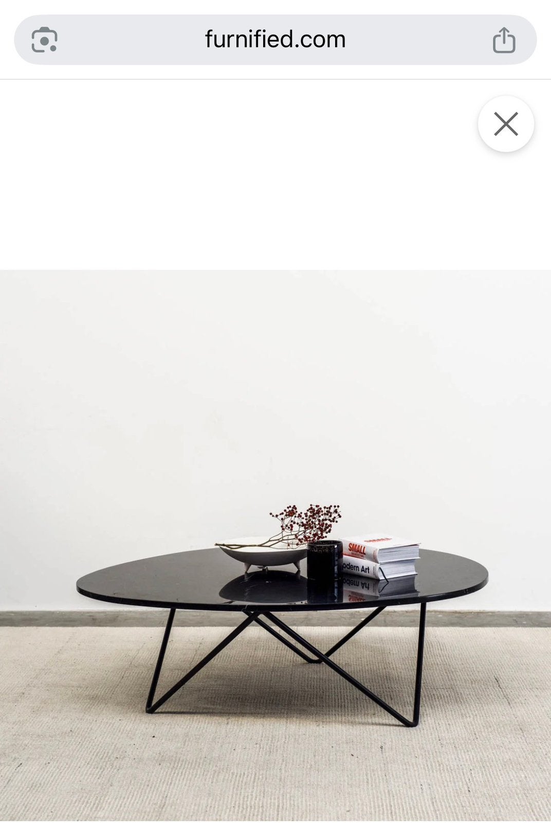 Salontafel furnified, Huis en Inrichting, Ophalen, Gebruikt