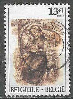 Belgique 1987 - Yvert/OBP 2269 - Noël et Nouvel An (PF), Envoi, Non oblitéré, Neuf, Noël