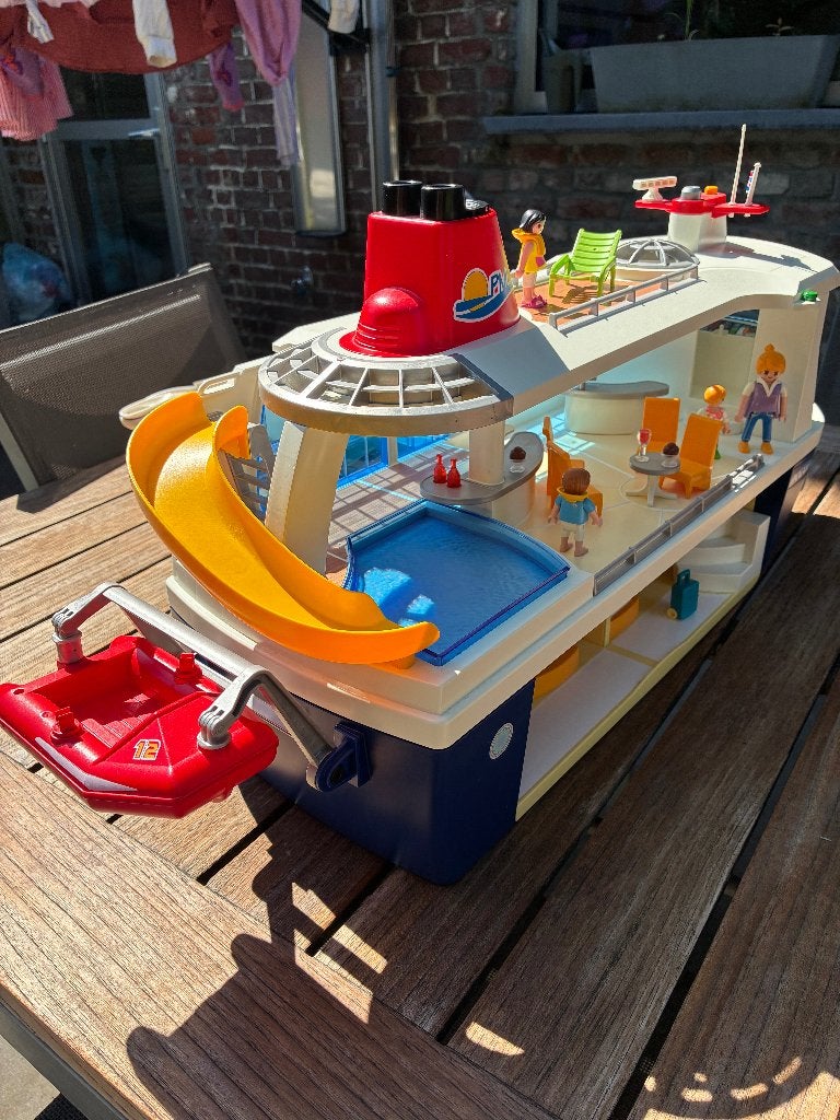 Bateau de croisière Playmobil, Enlèvement, Utilisé, Ensemble complet