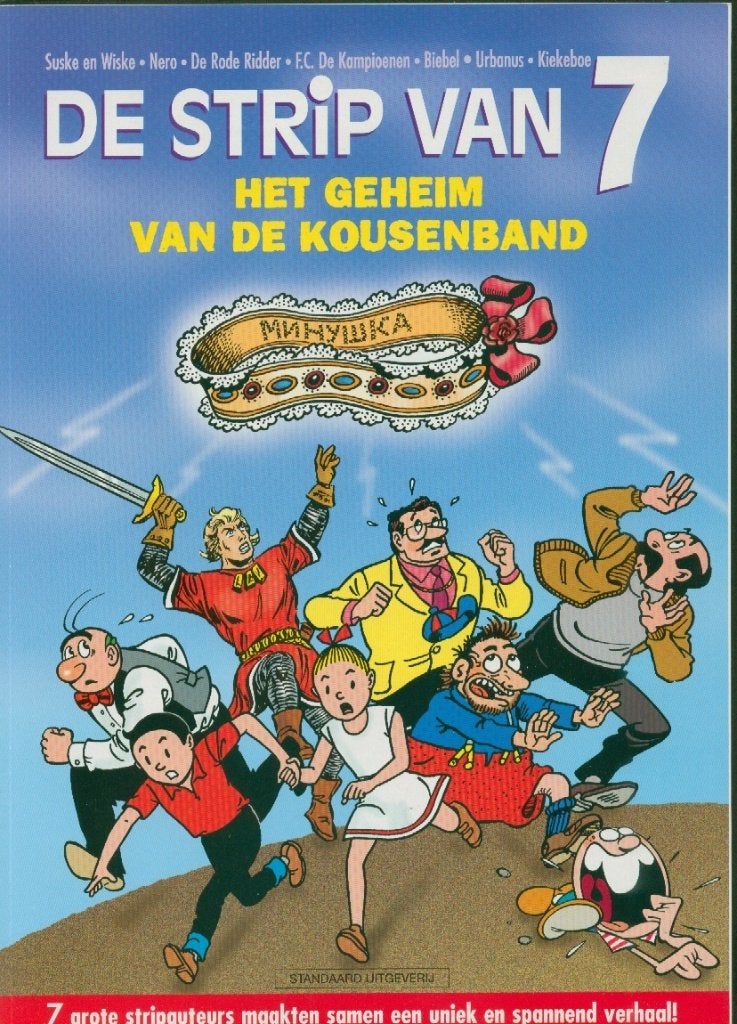NIEUW de strip van 7 de rode ridder suske en wiske kiekeboe, Boeken, Ophalen of Verzenden, Nieuw