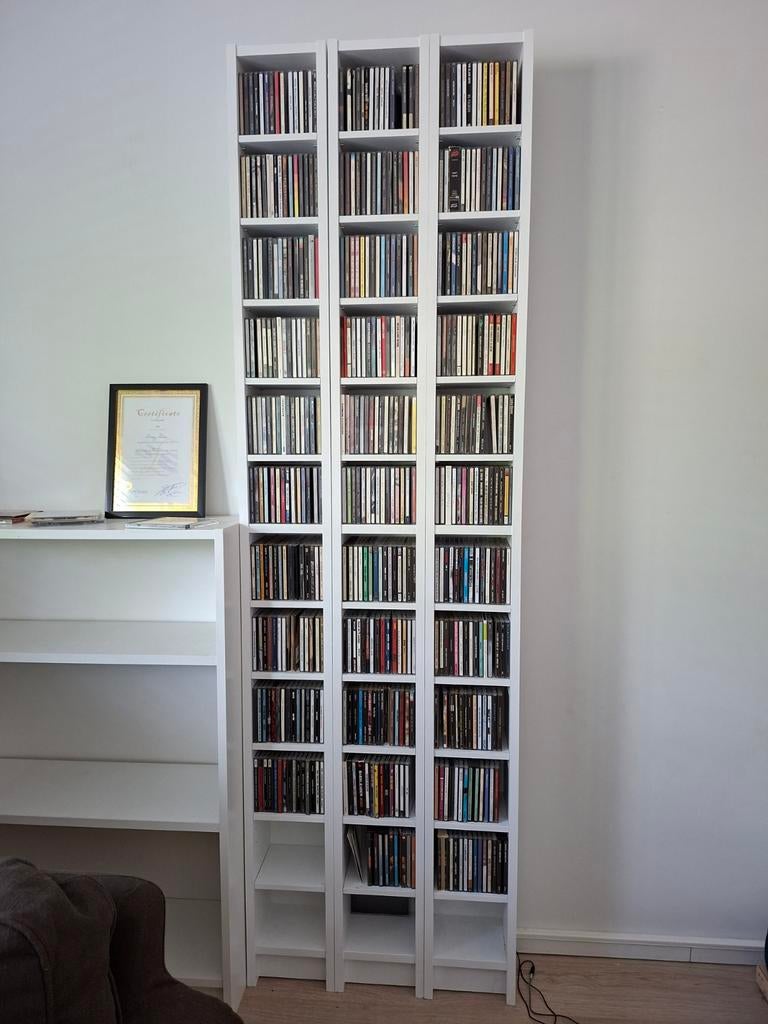 3 casiers à CD, Maison & Meubles, Accessoires pour la Maison | Étagères pour CD & DVD, Enlèvement, CD