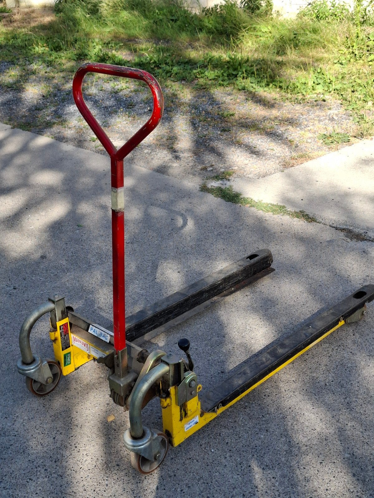 Transpalette mécanique à géométrie variable, Tuin en Terras, Hand-tuingereedschap, Ophalen