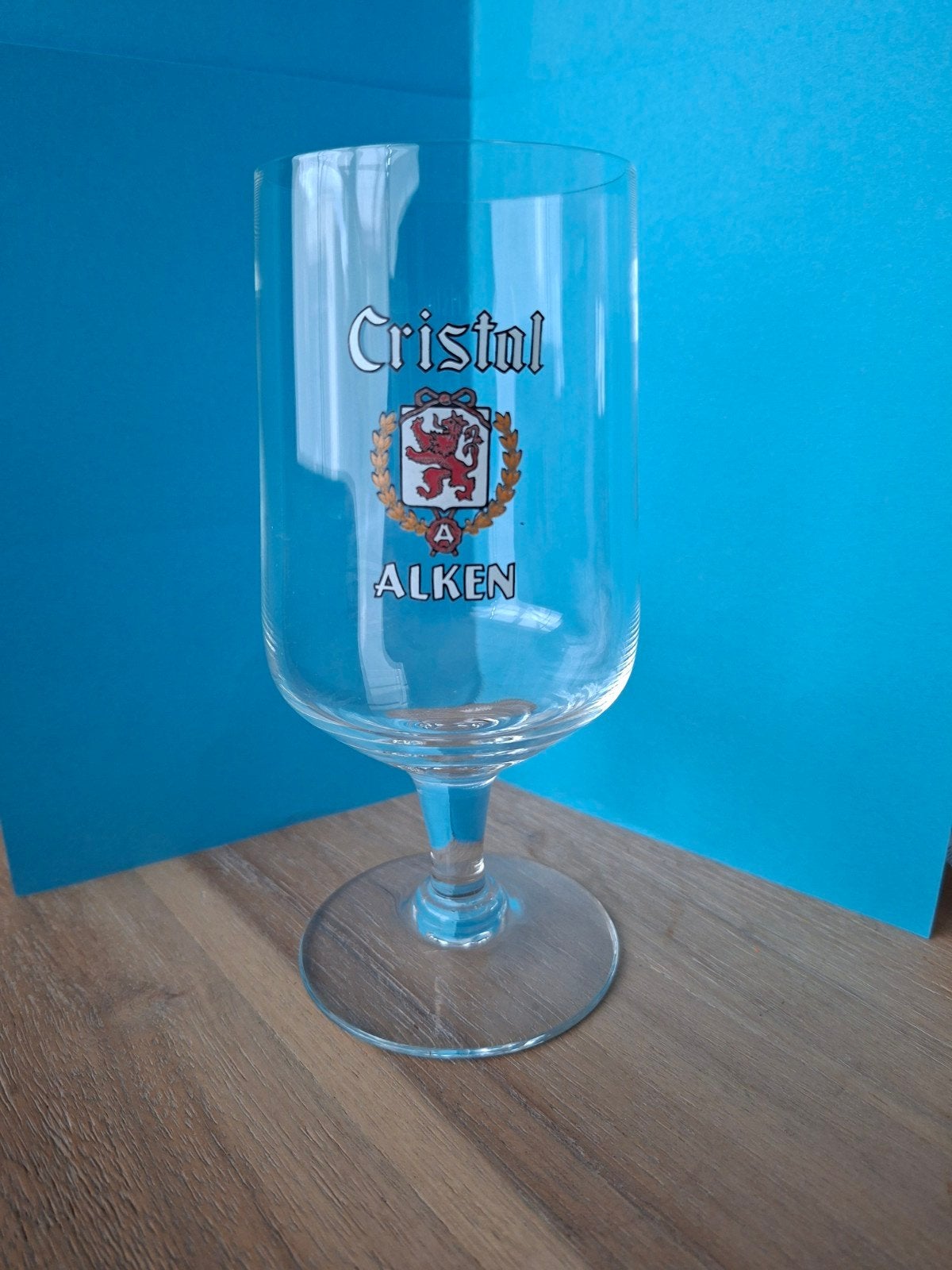 Cristal Alken 33cl pour le marché français. 2ème chez Links , Enlèvement ou Envoi, Comme neuf, Verre ou Verres