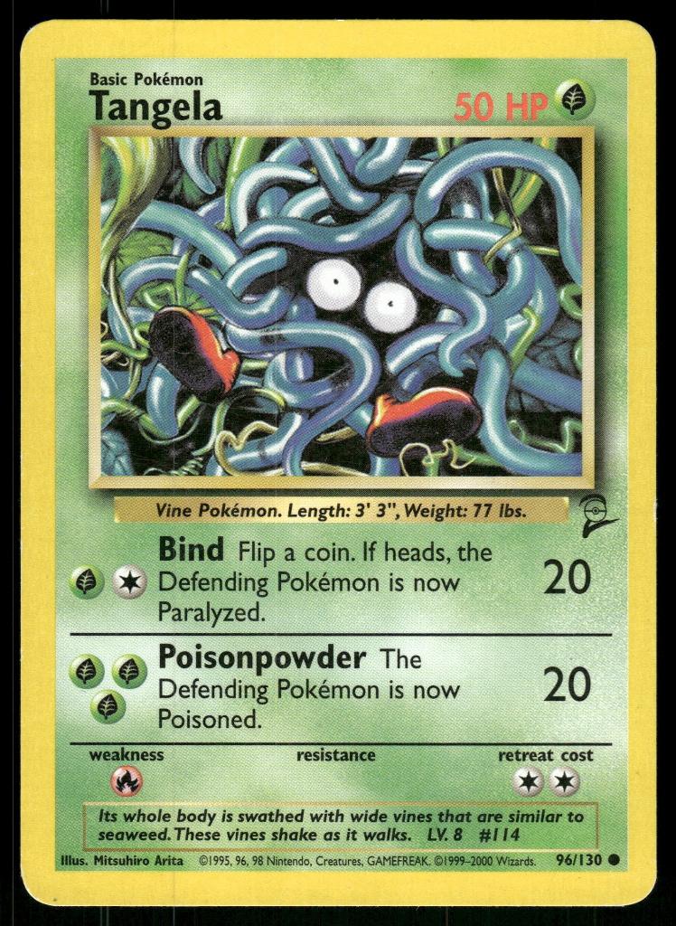 Tangela 96/130 - Base Set 2 (NM), Verzenden, Gebruikt
