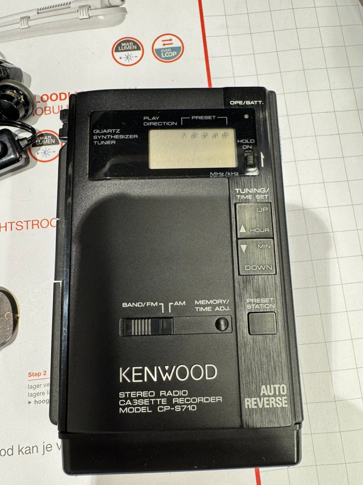 Walkman Kenwood CP-S710, Enlèvement, Walkman ou Baladeur