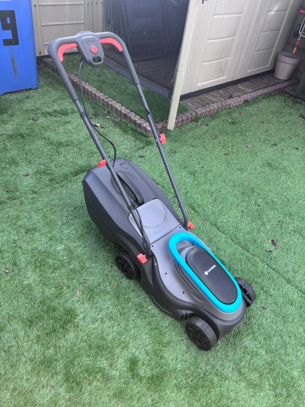 Gardena Elektrisch grasmachine nieuwstaat, Ophalen, Zo goed als nieuw