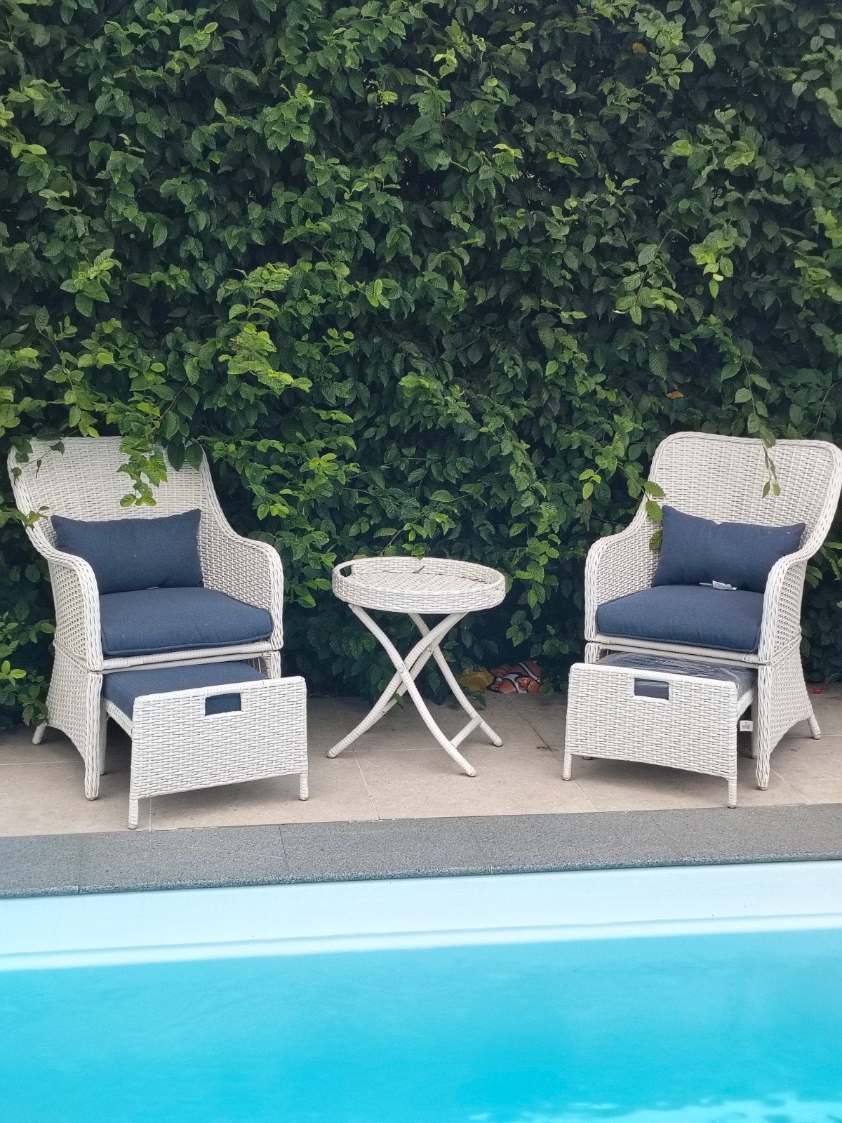 Tuinset Hampton bay wicker,, Ophalen, Tuinset