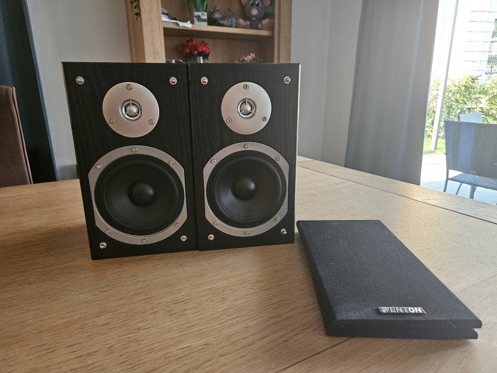 Fenton SHFB55B Boekenplankluidsprekers (Set), 120 tot 150 watt, Nieuw, Boekenplank luidspreker, Ophalen