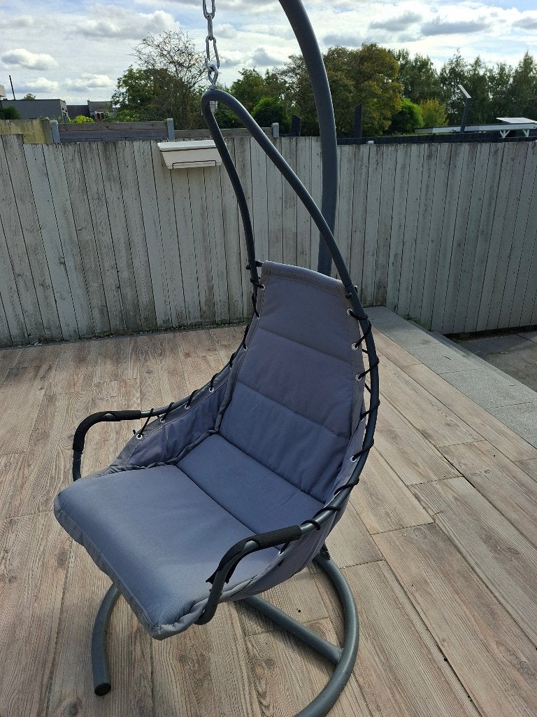 Hangstoel, Tuin en Terras, Ophalen, Zo goed als nieuw, Aluminium