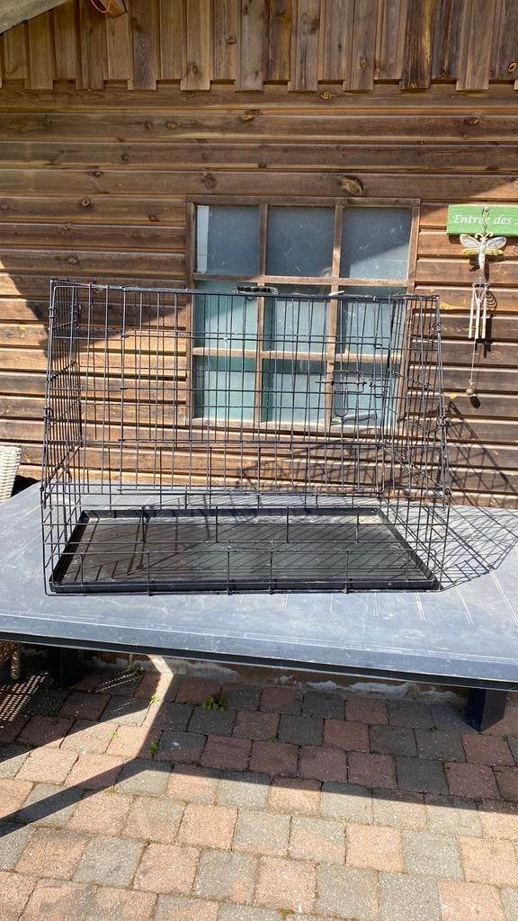 Autokoffer bench, Dieren en Toebehoren, Ophalen, Zo goed als nieuw