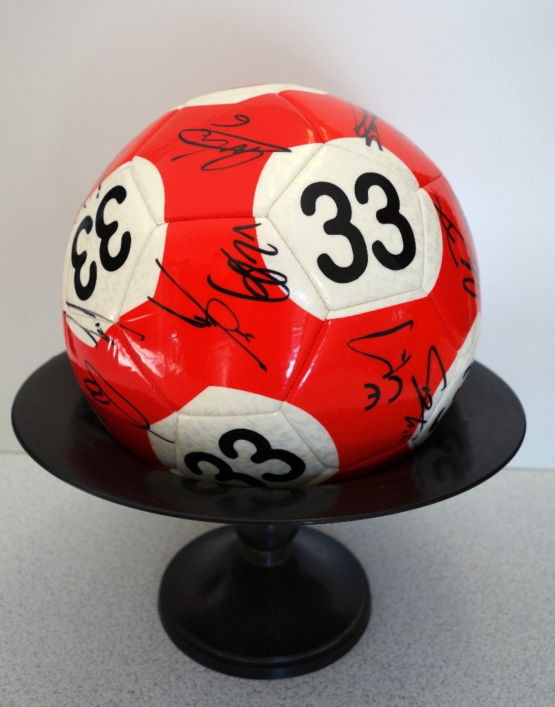 Ballon signé Diables rouges - Coupe du monde 2026, Sports & Fitness, Football, Enlèvement ou Envoi, Ballon