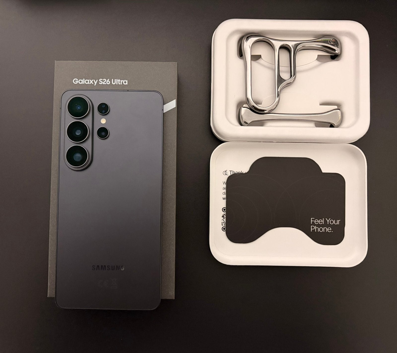 Samsung S26 Ultra/ Arc Pulse case, Télécoms, Autres modèles, 10 mégapixels ou plus, Enlèvement ou Envoi, Comme neuf