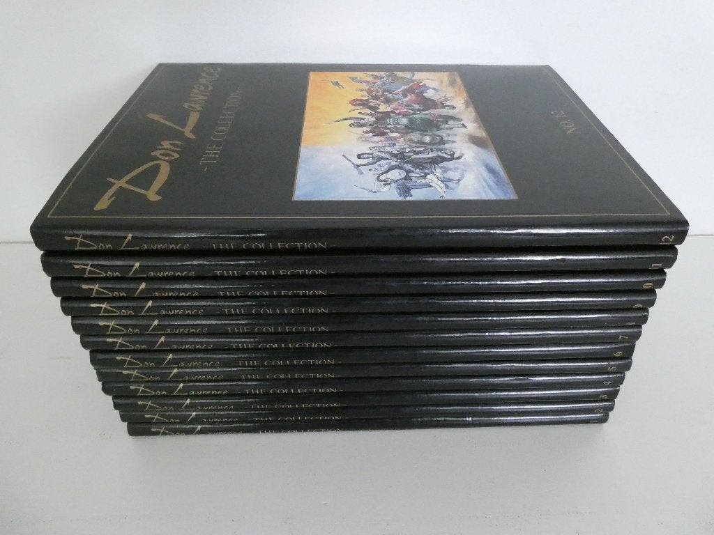 The Collection ~ Complete serie LUXE hardcovers 1 t/m 12, Complete serie of reeks, Verzenden, Zo goed als nieuw, Don Lawrence