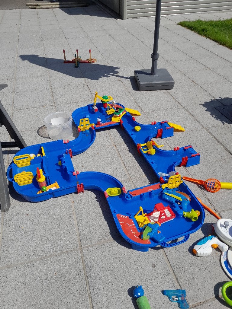 Aquaplay waterspeelbaan 1544 Mega Lockbox, Ophalen, Gebruikt