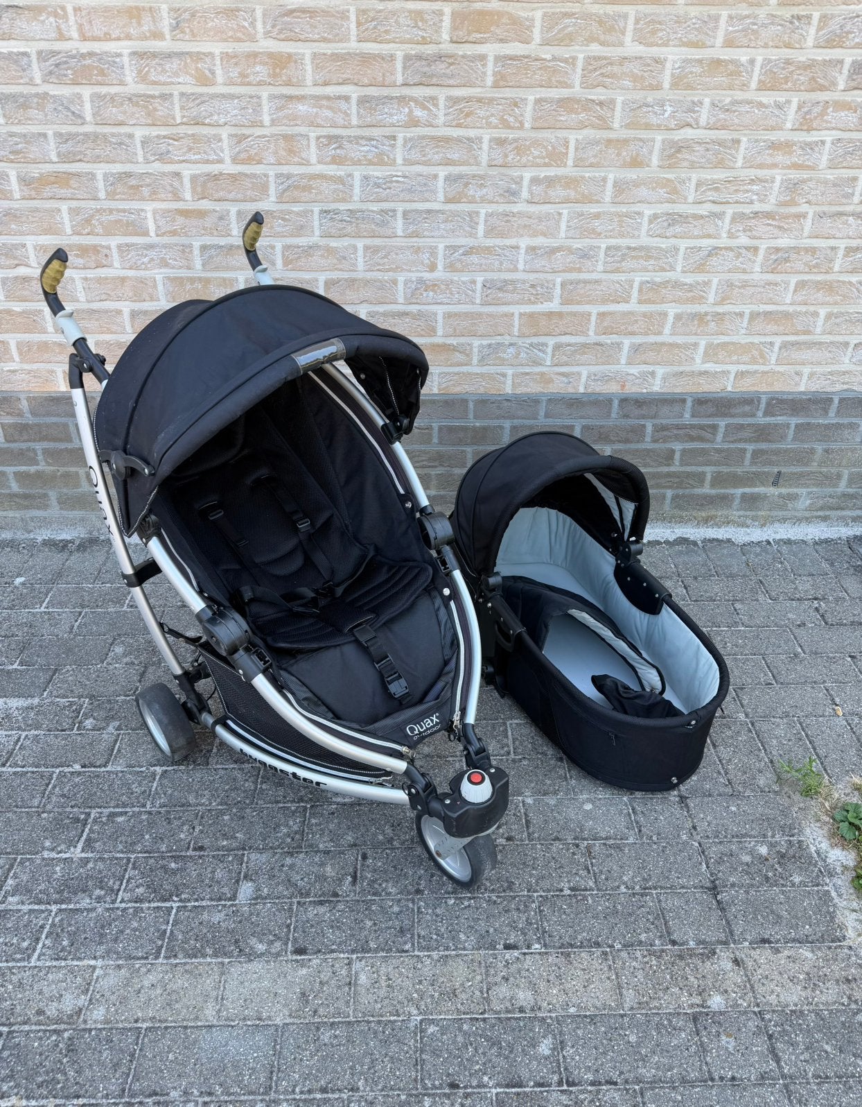 Quax Outdoor Buggy + Reiswieg/Babybak, Ophalen, Gebruikt, Kinderwagen