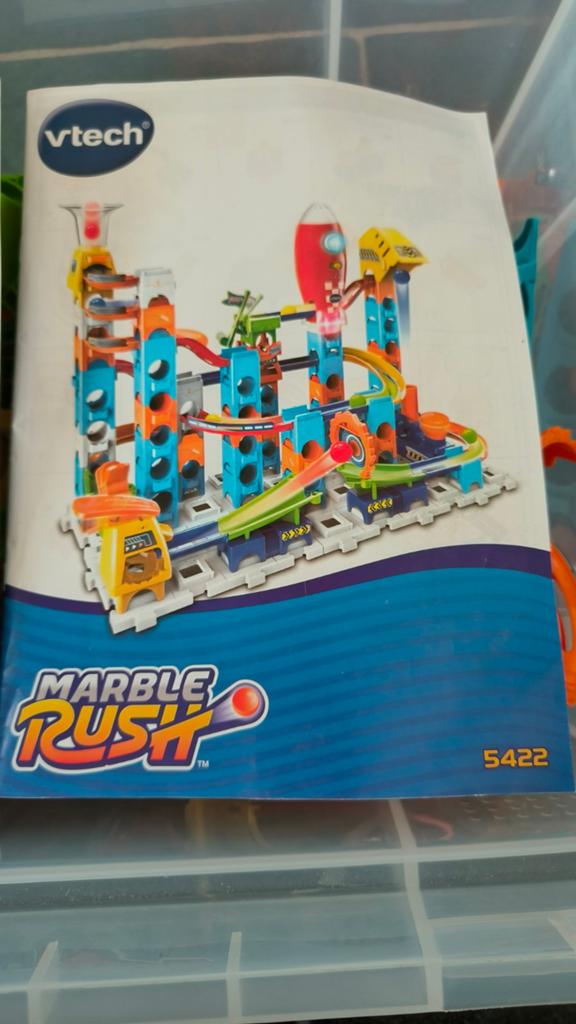 Marble Rush Ultimate Kit + Rocket Set + Knikkers, Ophalen, Gebruikt