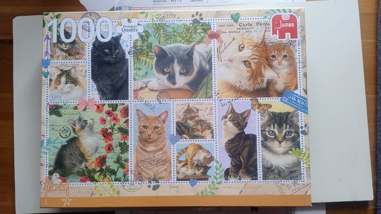 puzzel 1000 st. Jumbo, Ophalen, 500 t/m 1500 stukjes, Nieuw, Legpuzzel