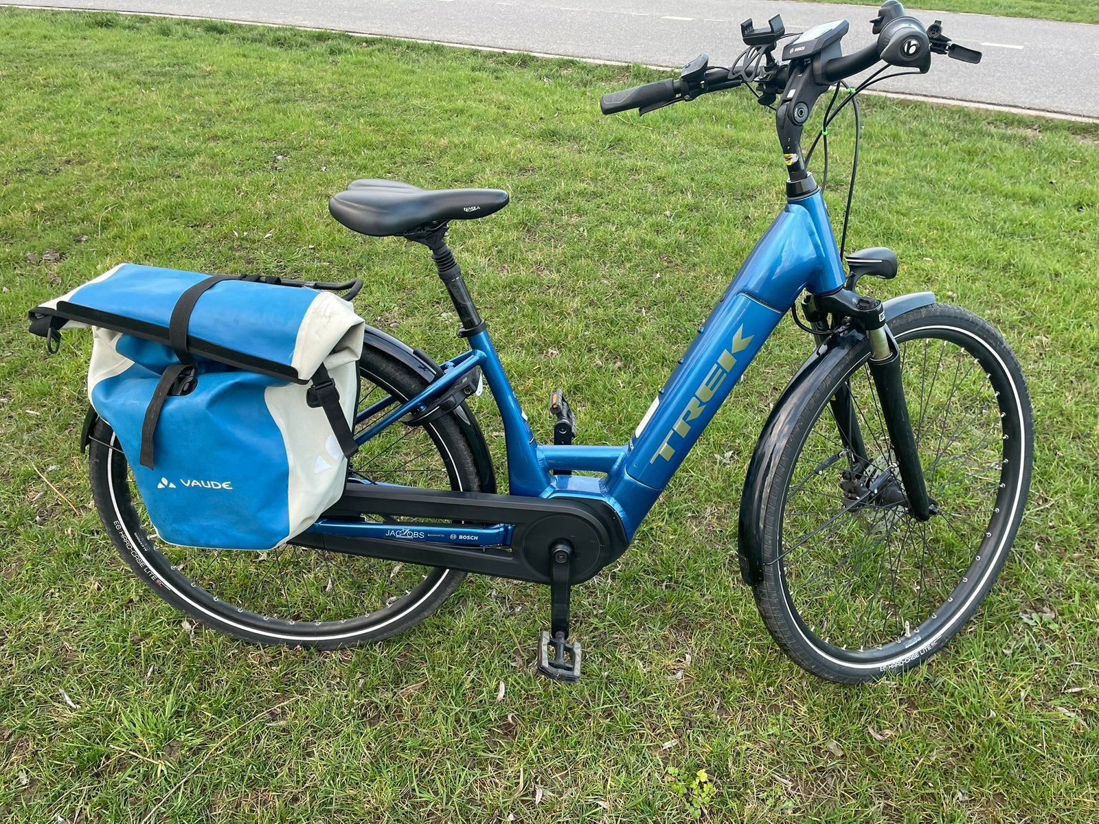 Electric fiets merk Trek District+6 in prima staat, Ophalen, Zo goed als nieuw