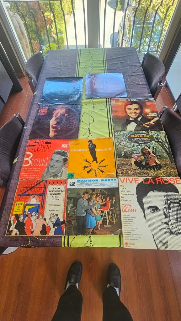 33 tours années 60, 70, 80, Enlèvement