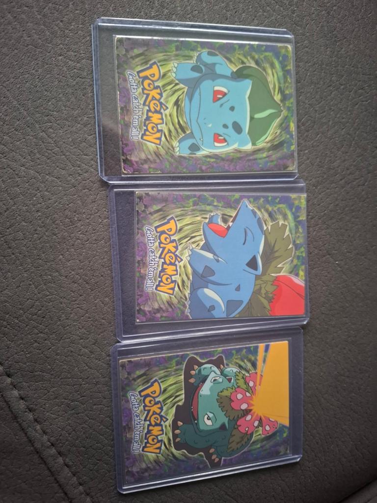 Pokémon 1999 Topps Movie Evolution kaarten, Hobby en Vrije tijd, Verzamelkaartspellen | Pokémon, Ophalen of Verzenden, Zo goed als nieuw