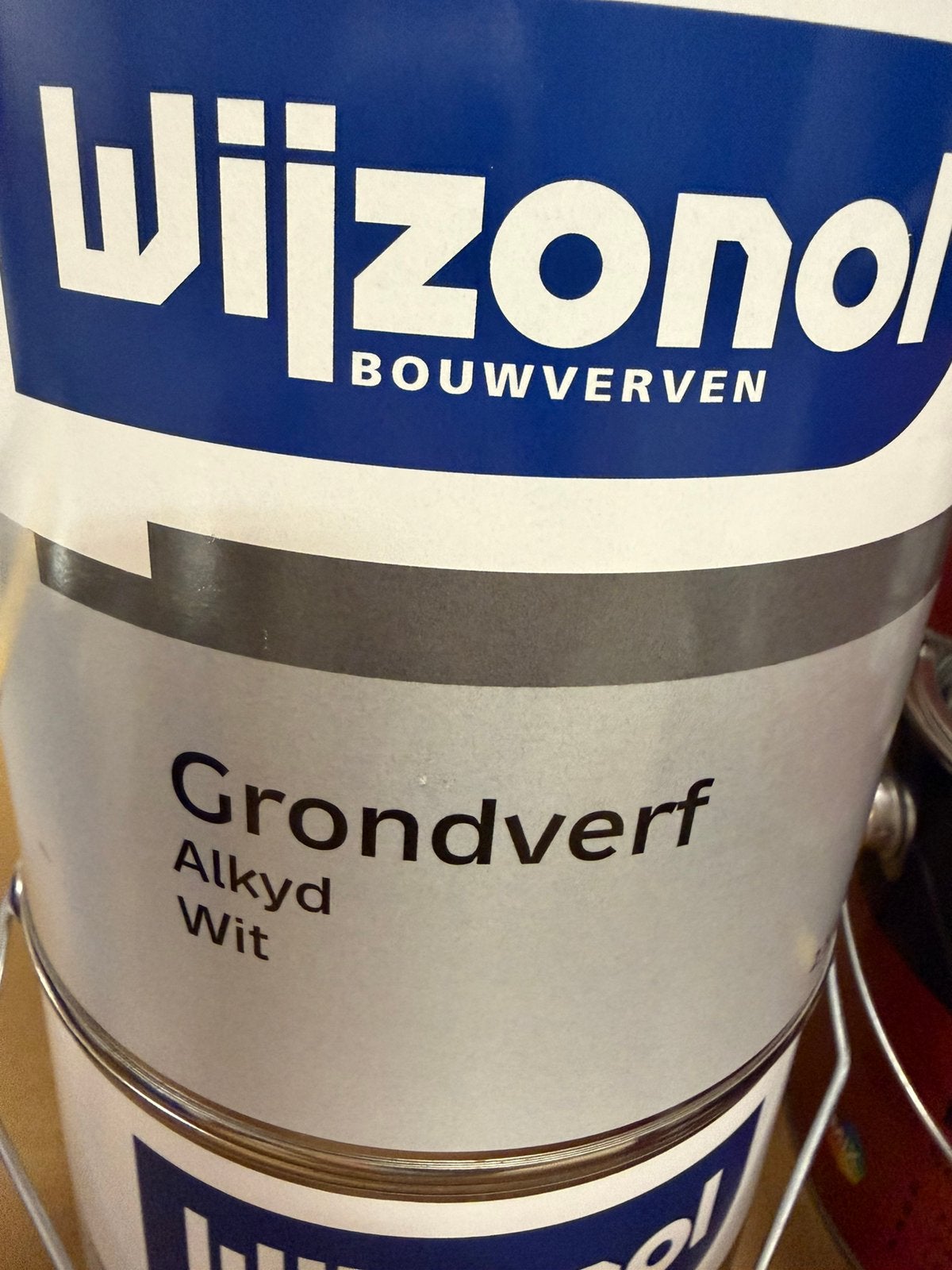 Wijzonol witte synthetische grondlak 2,5liter, Ophalen of Verzenden, Nieuw