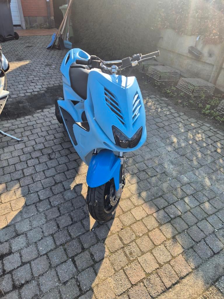 Yamaha aerox b klasse, Ophalen