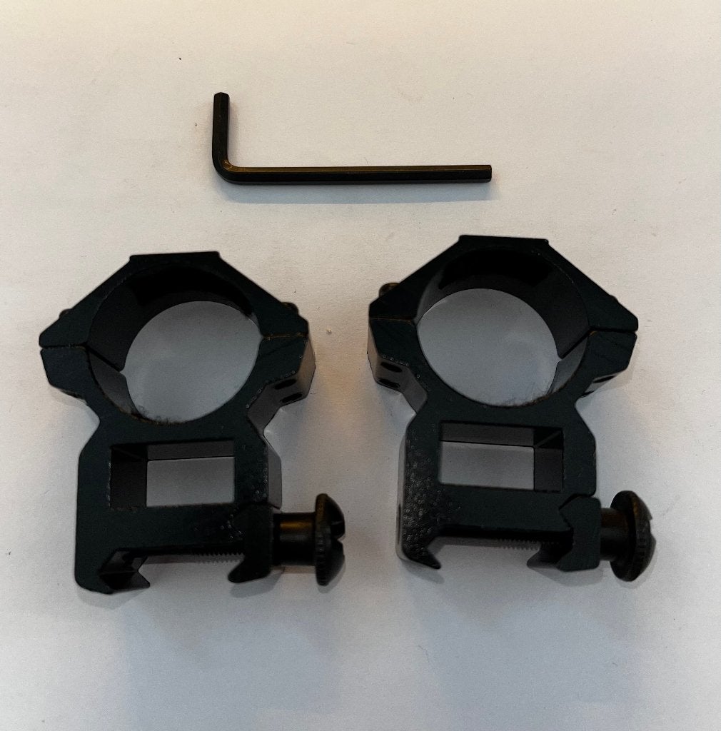 MONTAGERINGEN MOUNTS 25.4mm PICATINNY-WEAVER RAIL 21mm {NR3}, Enlèvement ou Envoi, Neuf