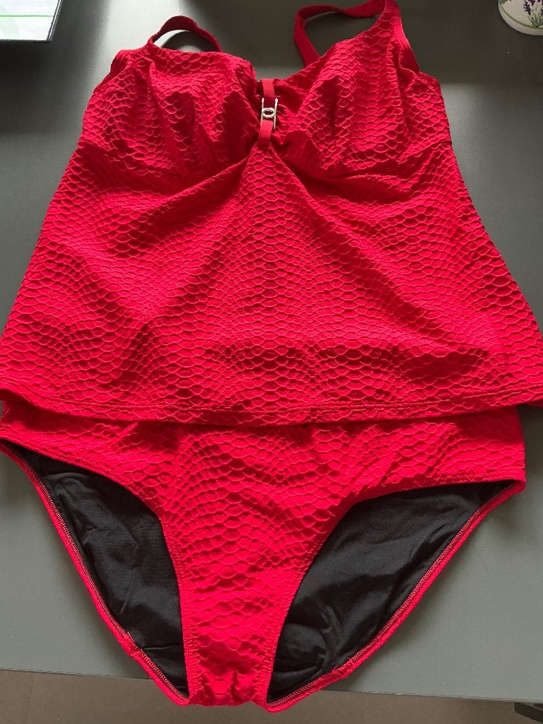 Strandset Rood Prima Donna EU 80 (FR 95) Cup E, Ophalen, Zo goed als nieuw, Rood, Badpak