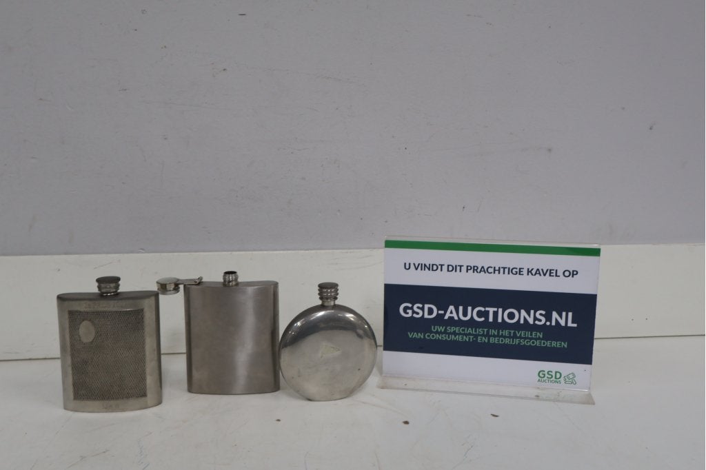 Set van 3 veldflessen, Antiek en Kunst, Ophalen of Verzenden