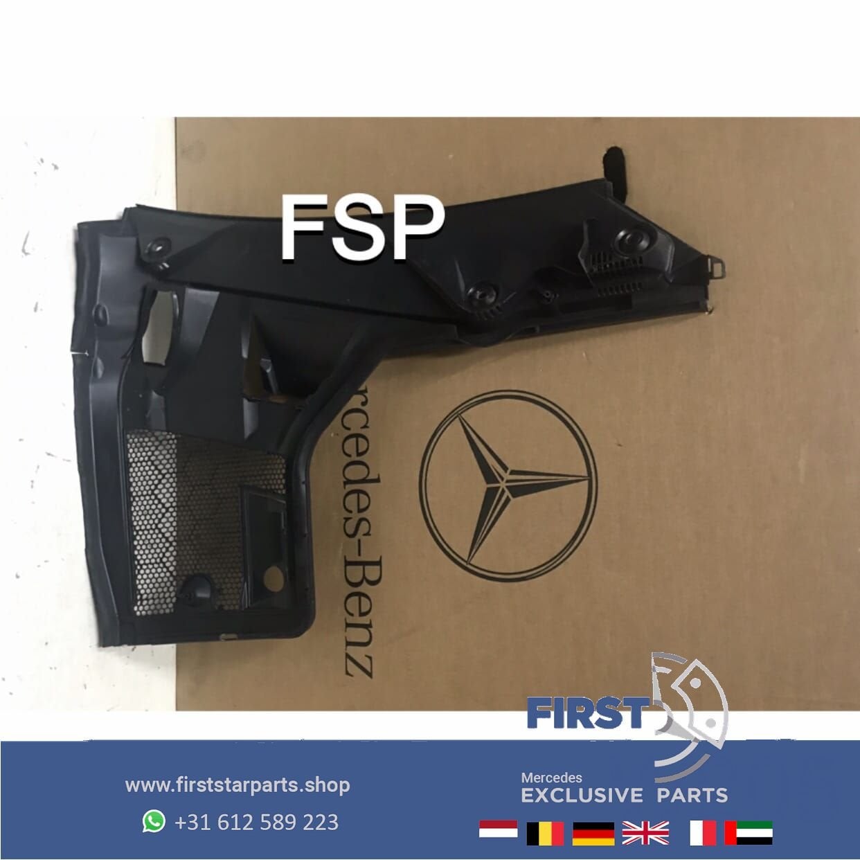 W205 C205 S205 PARAVAN Mercedes C Klasse 2014-2020 ORIGINEEL, Utilisé, -, Avant, -