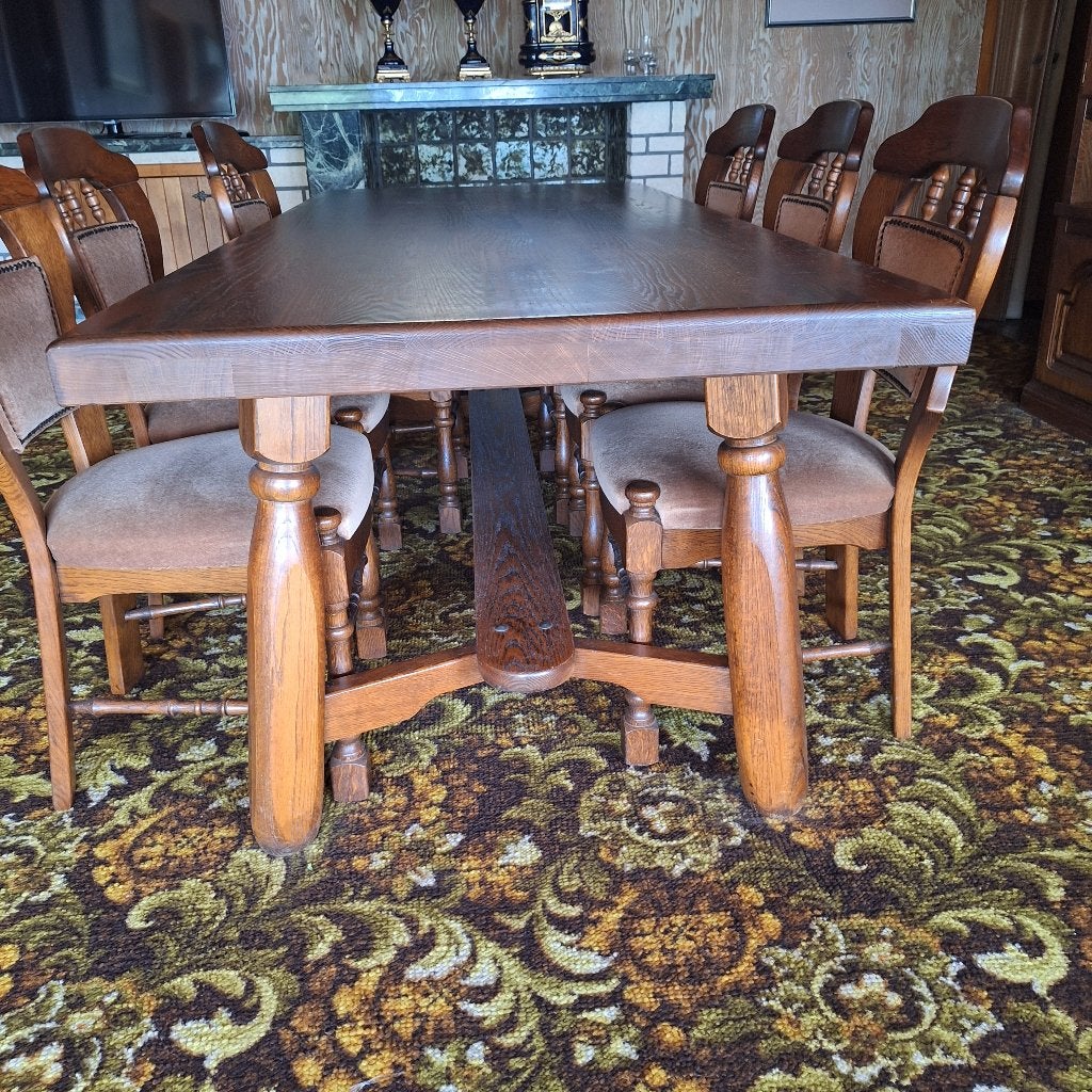 Tafel met kast, Antiek en Kunst, Antiek | Meubels | Kasten, Ophalen