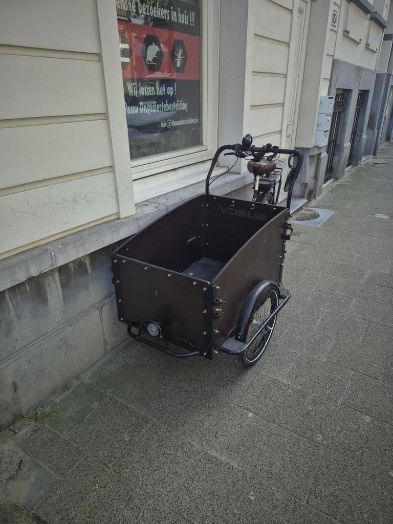 Elektrische bakfiets Vaste prijs, betaling ter plaatse, Fietsen en Brommers, Fietsen | Bakfietsen, Ophalen
