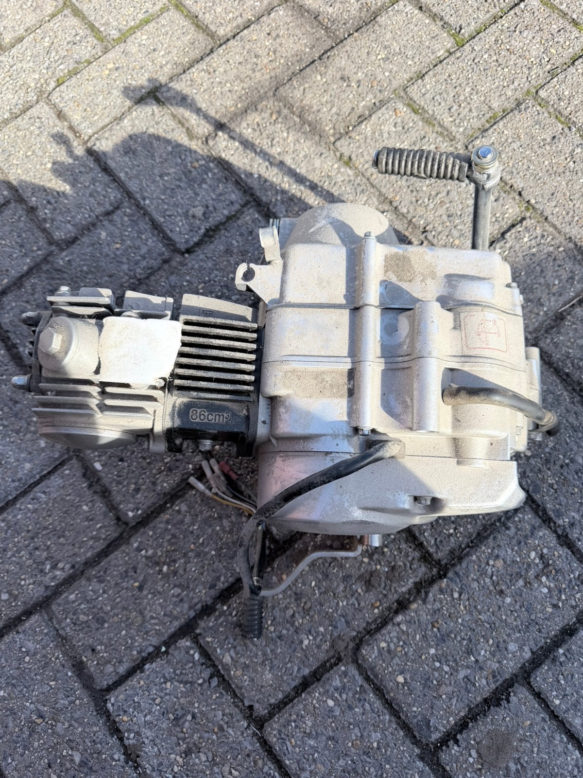 90cc lifan motorblok, Fietsen en Brommers, Zo goed als nieuw, Benzine, Ophalen, Overige merken