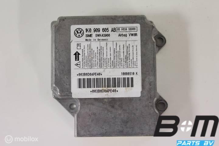 Airbag regelapparaat VW Golf 5/Plus / Jetta 1K0909605AB, Auto diversen, Anti-diefstal, Gebruikt