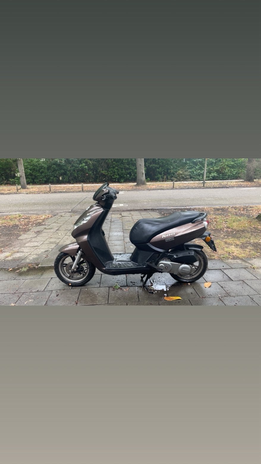 Peugot kisbee b klasse, Fietsen en Brommers, Scooters | Yamaha, Ophalen, Gebruikt, Overige modellen, Klasse B (45 km/u)