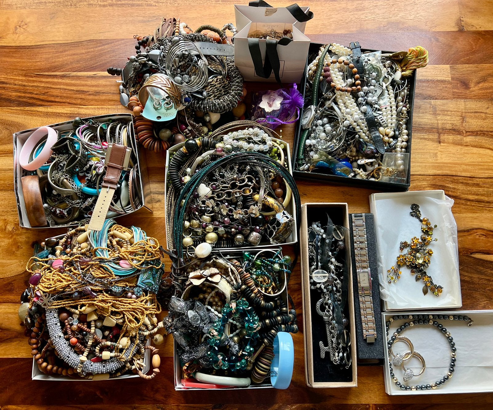 Lot bijoux de fantaisie, Enlèvement, Utilisé