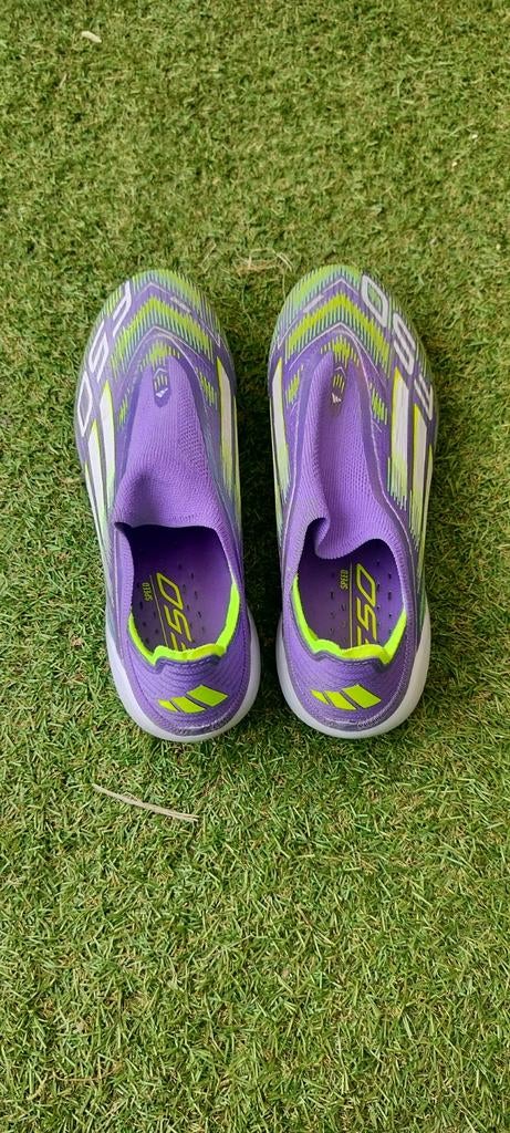 Adidas F50 Elite Laceless MAAT 39 1/3  1 keer gedragen, Sport en Fitness, Voetbal, Ophalen