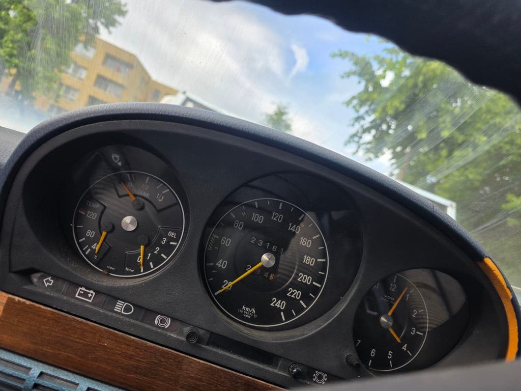Mercedes 280se w116 automaat met airco, foto 8