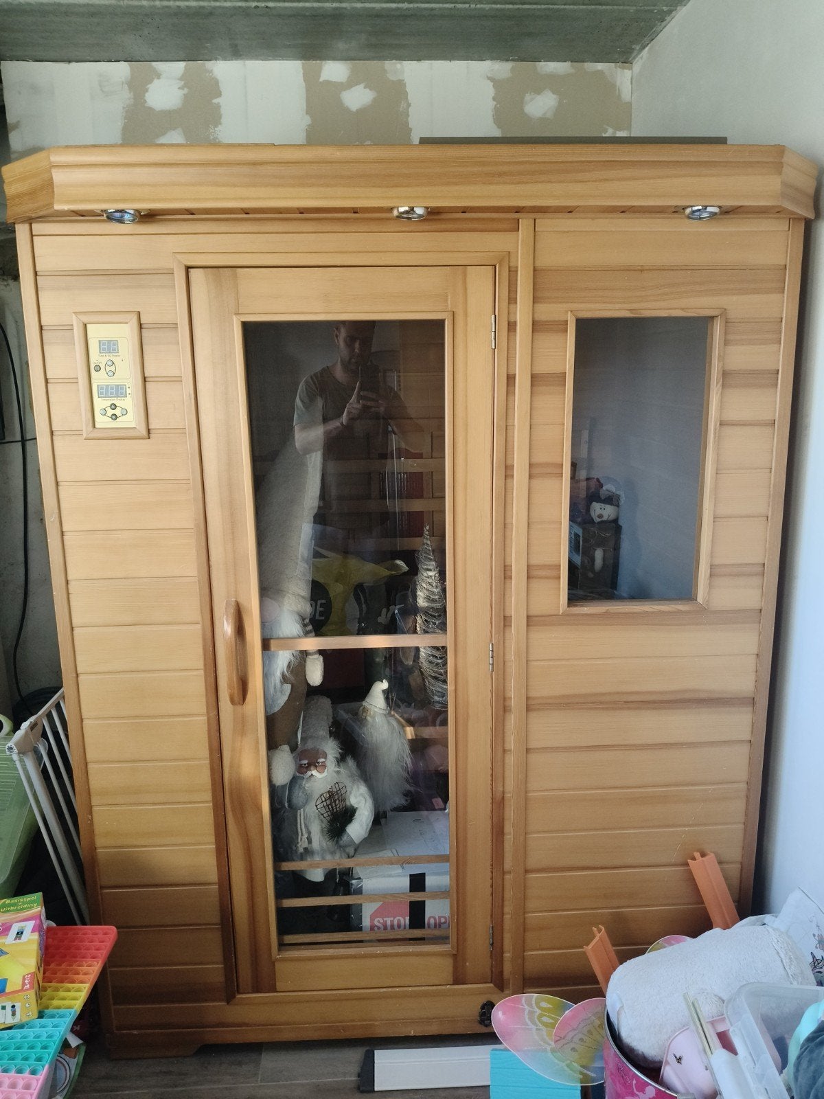 Infrarood sauna, Enlèvement, Comme neuf, Infrarouge, Sauna complet