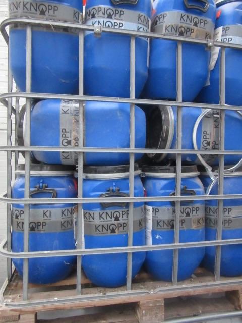 Pvc tonnen, Ophalen