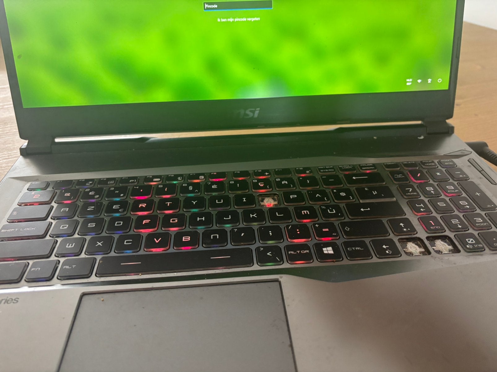 MSI gaming laptop gp75 9sc-016be leopard, Enlèvement ou Envoi, Utilisé, Gaming