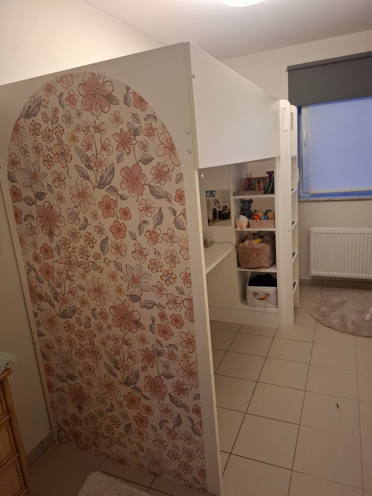 ikea hoogslaper + bureau en ingebouwde kleerkast, Kinderen en Baby's, Kinderkamer | Stapelbedden en Hoogslapers, Ophalen, Hoogslaper