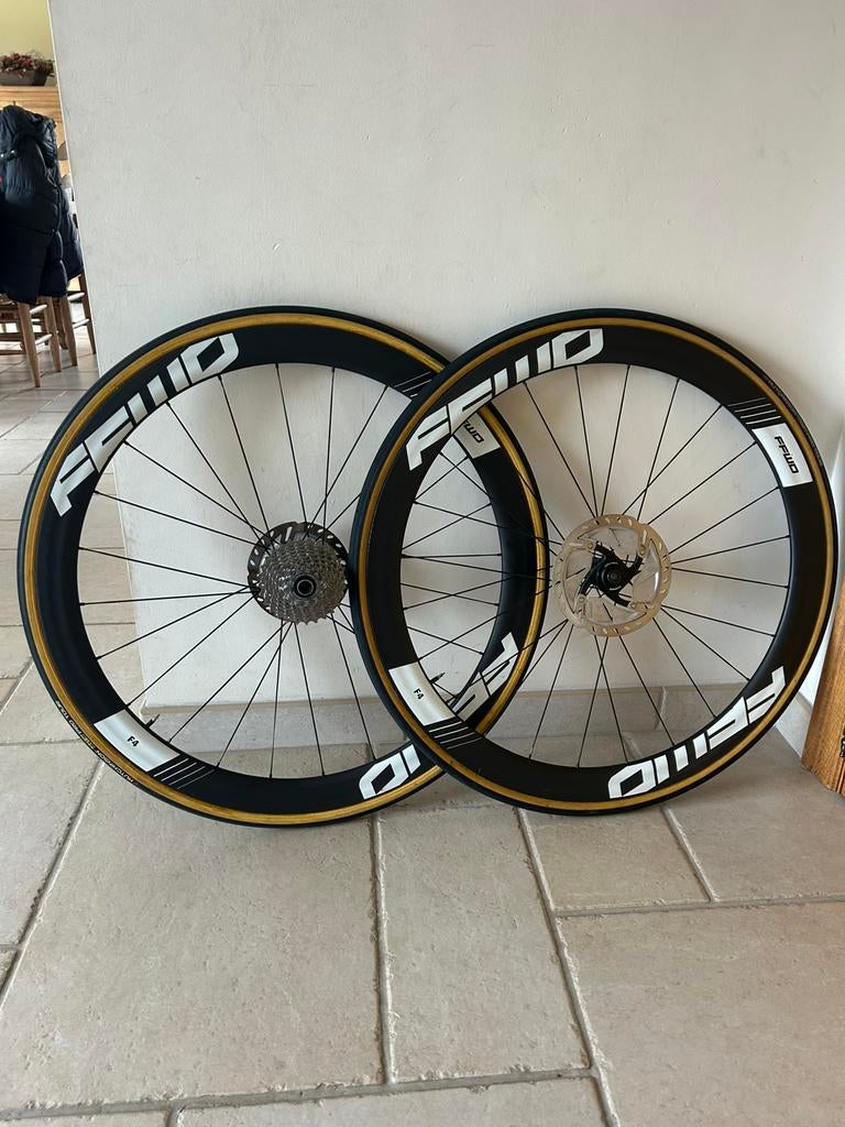 Fast Forward F4 koers/ crosswielset tubes, Fietsen en Brommers, Zo goed als nieuw, Racefiets, Carbon, Ophalen