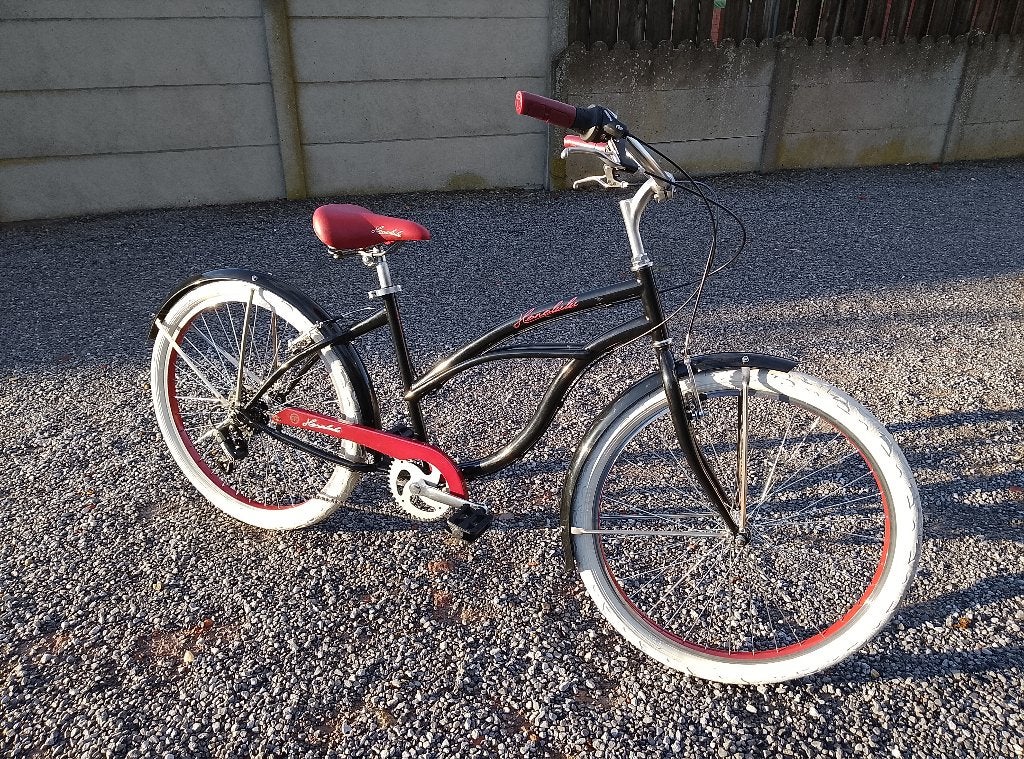 Cruiser, Fietsen en Brommers, Ophalen, Staal, Cruiser, Velgrem