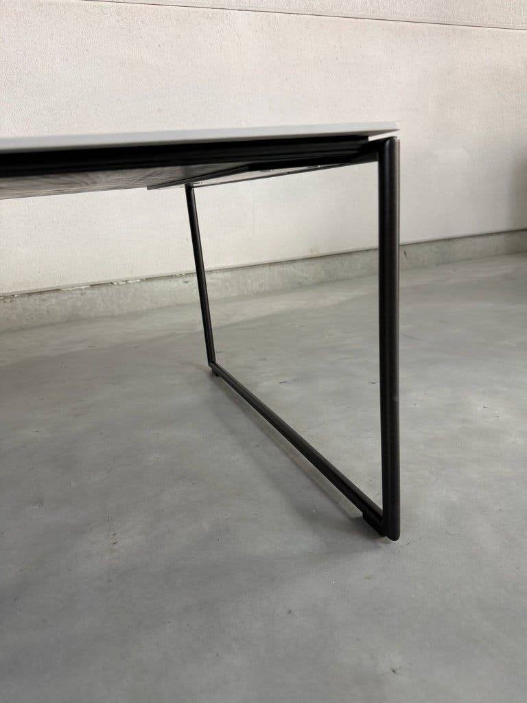 Leolux Evidence – keramiek blad – nieuwstaat, 100 tot 150 cm, 50 tot 100 cm, Zo goed als nieuw, Metaal